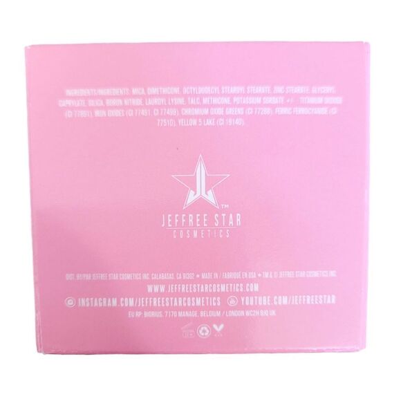 Jeffree Star Cosmetics Green Gold Metallic Eyeshadow Refill in Tax Free - Picture 4 of 10